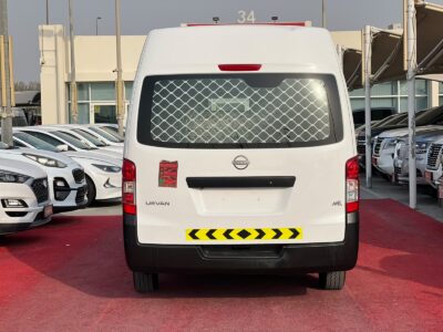 2024 Nissan Urvan High-Roof 2.7 Litres 4 Cylinders Engine Manual GCC 3 Seats White Grey Van