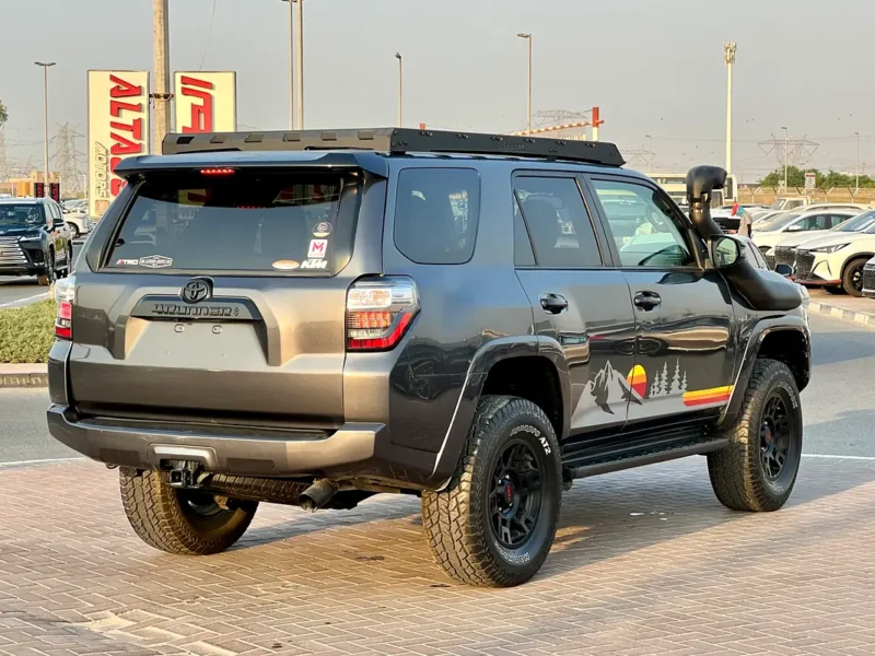 2021 Toyota 4Runner TRD Off-Road Premium 6 Cylinders Petrol Engine Grey Black SUV US Spec