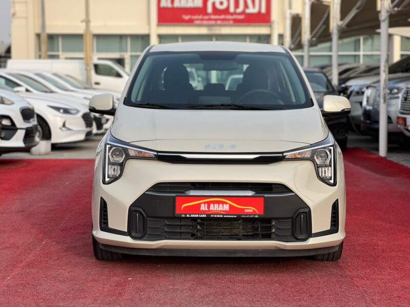 2024 Kia Picanto 1.2 Litres 4 Cylinders Petrol Engine Beige Grey Hatchback GCC Specs