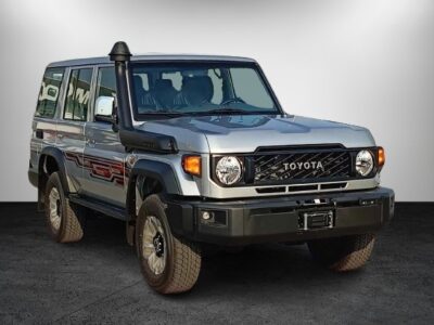 2026 Toyota Land Cruiser 76 Hard Top 4.5 Liters V8 Diesel Engine Silver Grey SUV GCC Specs