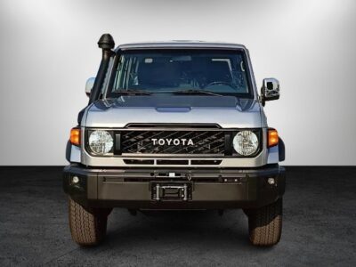 2026 Toyota Land Cruiser 76 Hard Top 4.5 Liters V8 Diesel Engine Silver Grey SUV GCC Specs