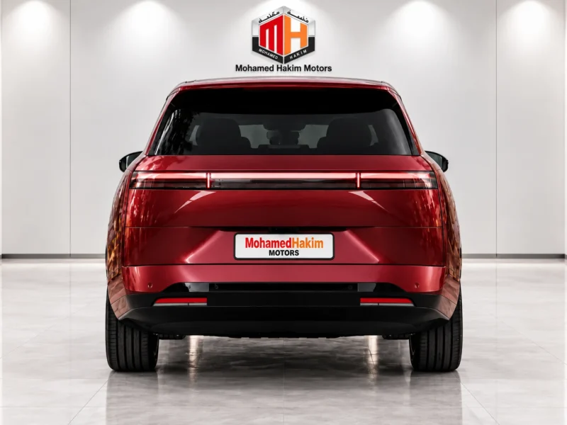 2027 XPENG GX REEV 1585 AWD ULTRA SE 1.5L Turbo 4 Cylinder Hybrid Engine Red Beige SUV