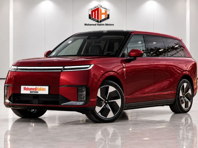 2027 XPENG GX REEV 1585 AWD ULTRA SE 1.5L Turbo 4 Cylinder Hybrid Engine Red Beige SUV