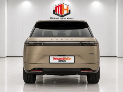 2027 XPENG GX REEV 1585 AWD ULTRA SE 1.5L Turbo 4 Cylinder Hybrid Engine Gold Purple SUV