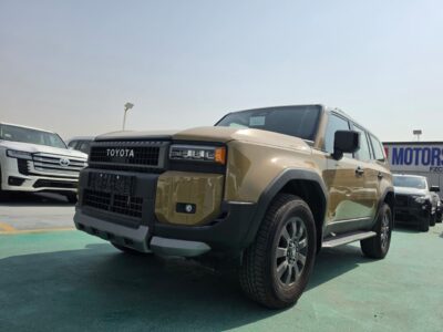 2027 TOYOTA PRADO ADVENTURE 2.8 Litres 4 Cylinders Diesel Engine Gold Brown SUV GCC