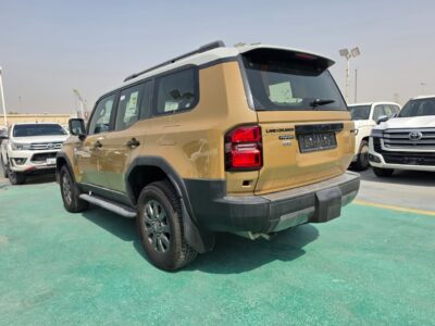 2027 TOYOTA PRADO ADVENTURE 2.8 Litres 4 Cylinders Diesel Engine Gold Brown SUV GCC