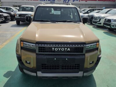 2027 TOYOTA PRADO ADVENTURE 2.7 Litres 4 Cylinders Petrol Engine Gold Brown SUV GCC