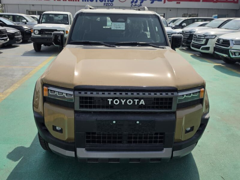 2027 TOYOTA PRADO ADVENTURE 2.7 Litres 4 Cylinders Petrol Engine Gold Brown SUV GCC