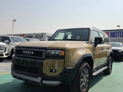 2027 TOYOTA PRADO ADVENTURE 2.8 Litres 4 Cylinders Diesel Engine Gold Brown SUV GCC