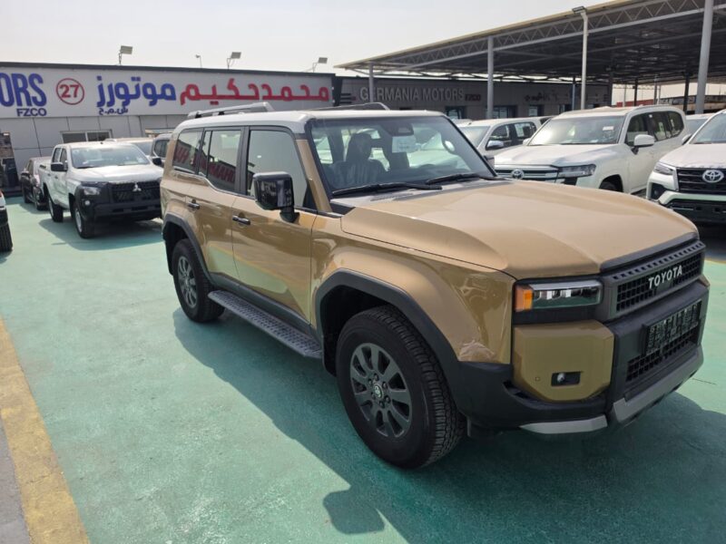 2027 TOYOTA PRADO ADVENTURE 2.7 Litres 4 Cylinders Petrol Engine Gold Brown SUV GCC