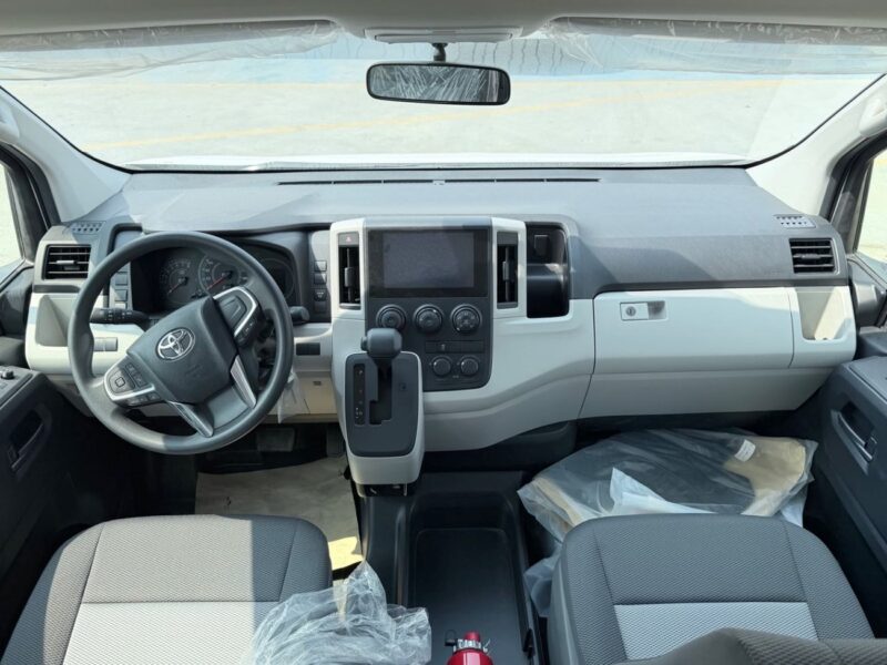 2026 Toyota Hiace GL 3.5 Litres V6 Petrol Engine White Grey Van Automatic RWD
