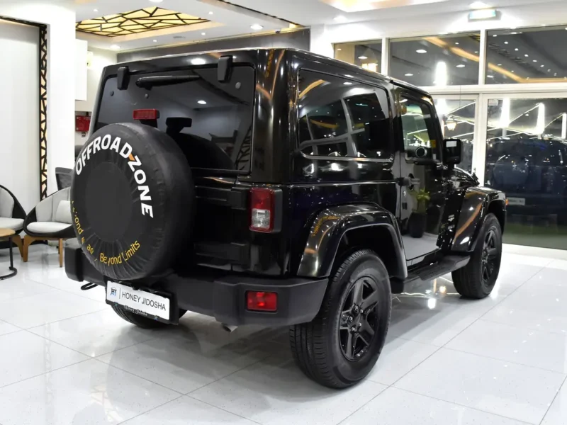 2015 Jeep Wrangler Sahara 3.6L Pentastar 6 Cylinders Petrol Engine Black Crossover Automatic
