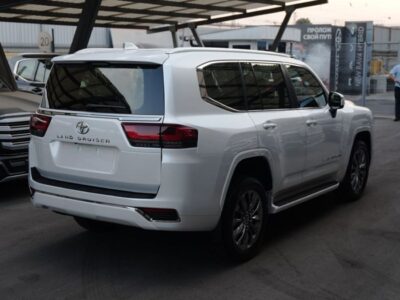 2026 Toyota Land Cruiser VXR 3.5 Litres 6 Cylinders Petrol Engine White Black SUV Automatic