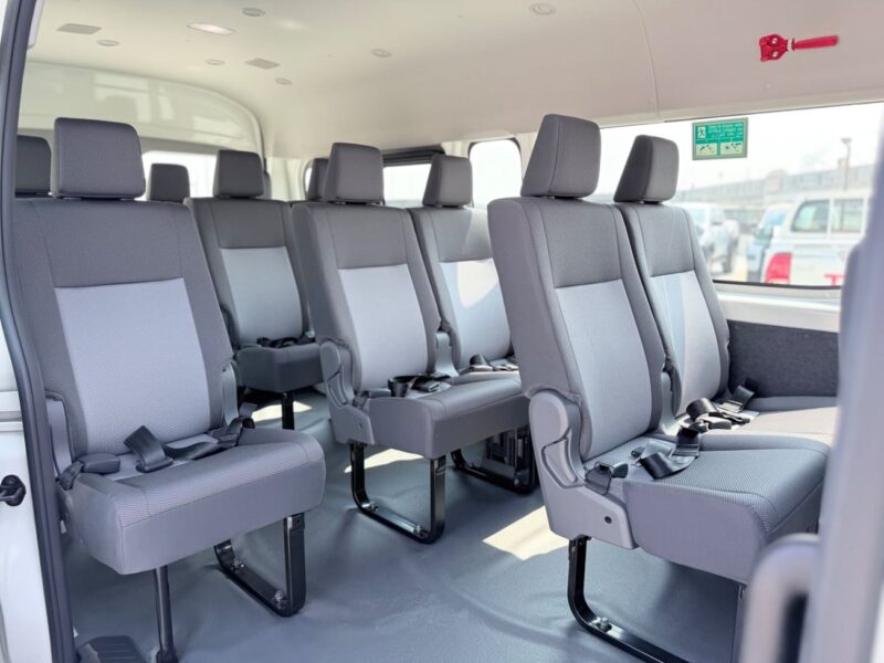 2026 Toyota Hiace GL 3.5 Litres V6 Petrol Engine White Grey Van Automatic RWD