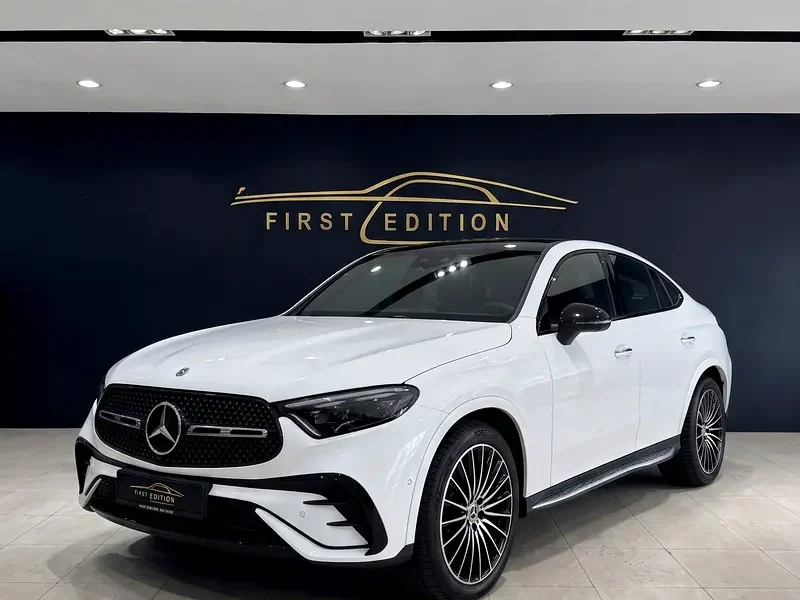 2026 Mercedes-Benz GLC Coupe GLC 200 4MATIC 4 Cylinders Turbo Engine White Tan SUV