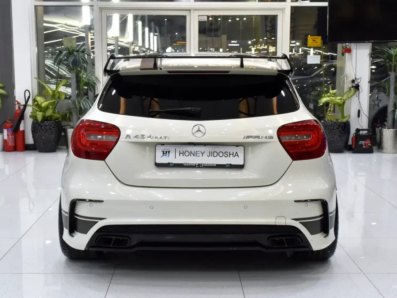 2014 Mercedes-Benz A-Class A 45 AMG 4MATIC Edition 1 4 Cylinders White Black Hatchback GCC