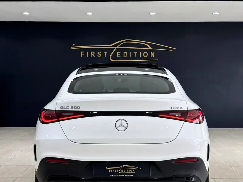 2026 Mercedes-Benz GLC Coupe GLC 200 4MATIC 4 Cylinders Turbo Engine White Tan SUV