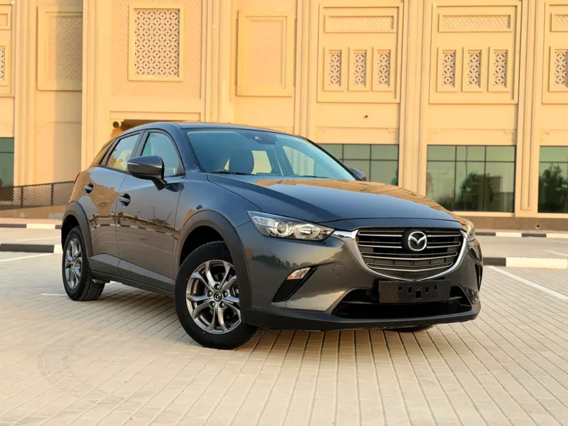 2024 Mazda CX-3 GS 4 Cylinders Petrol Engine Grey Black Crossover GCC Specs New Condition