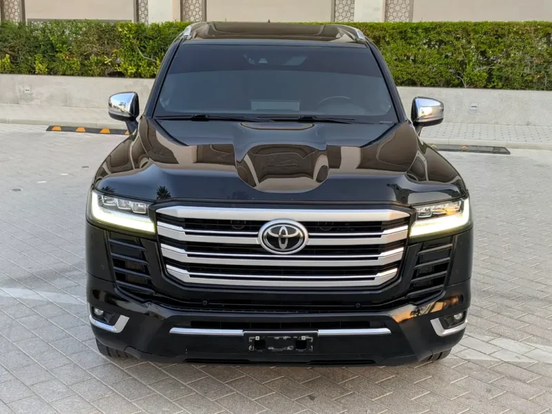 2023 Toyota Land Cruiser VXR Twin-Turbo V6 Engine Black Red SUV GCC Specs Excellent Condition