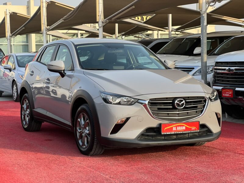 2024 Mazda CX-3 2.0 Litres V4 Petrol Engine Silver Grey SUV GCC Specs Automatic
