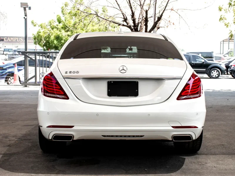 2016 Mercedes-Benz S-Class S 400 6 Cylinders Petrol Engine White Black Sedan Automatic