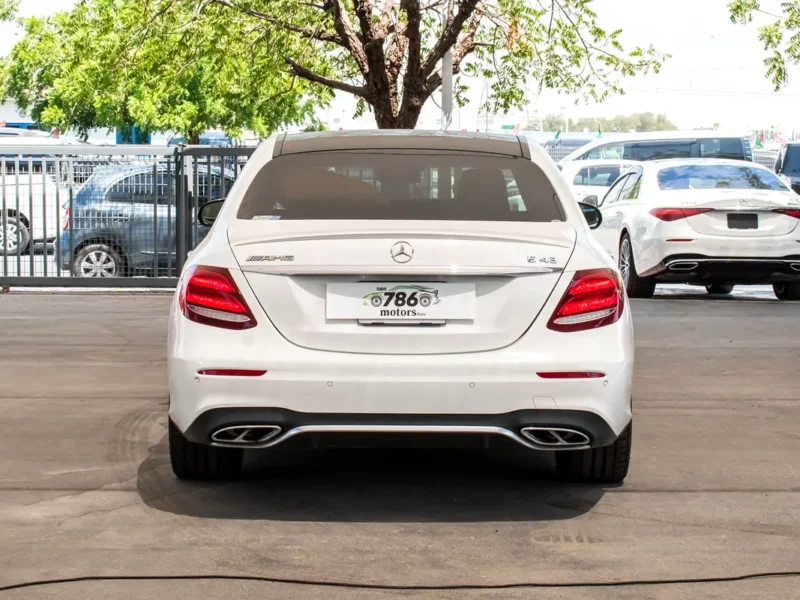 2018 Mercedes-Benz E-Class E 43 6 Cylinders Petrol Engine White Black Sedan Japanese Specs