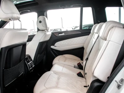 2018 Mercedes-Benz GLS-Class GLS 550 8 Cylinders Petrol Engine White Beige SUV Automatic