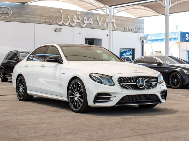 2018 Mercedes-Benz E-Class E 43 6 Cylinders Petrol Engine White Black Sedan Japanese Specs