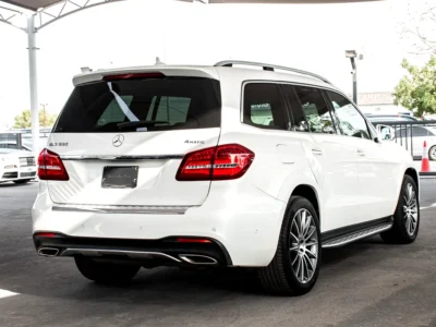 2018 Mercedes-Benz GLS-Class GLS 550 8 Cylinders Petrol Engine White Beige SUV Automatic