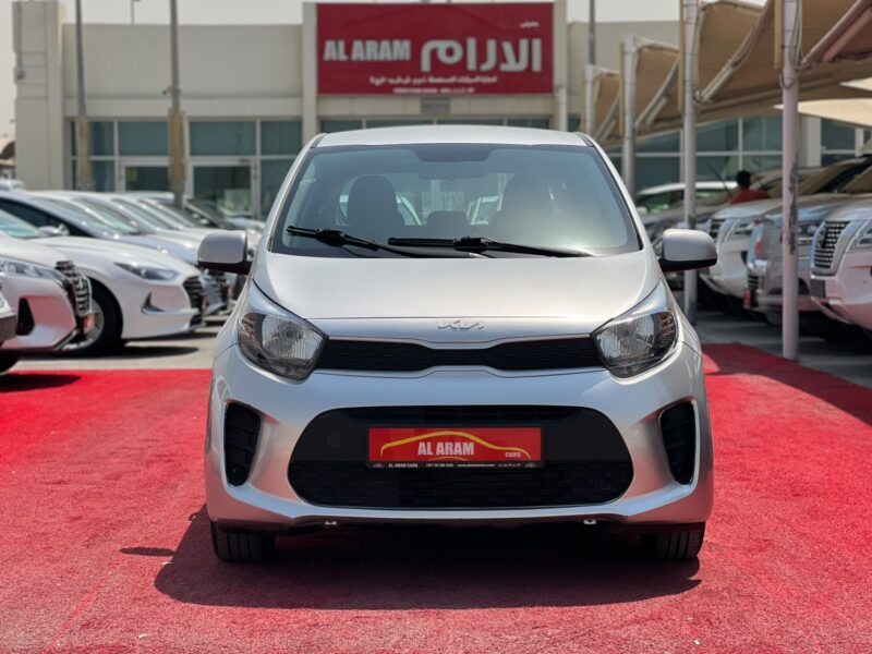 2023 Kia Picanto 1.3 Litres 4 Cylinders Petrol Engine Silver Grey Hatchback GCC Specs