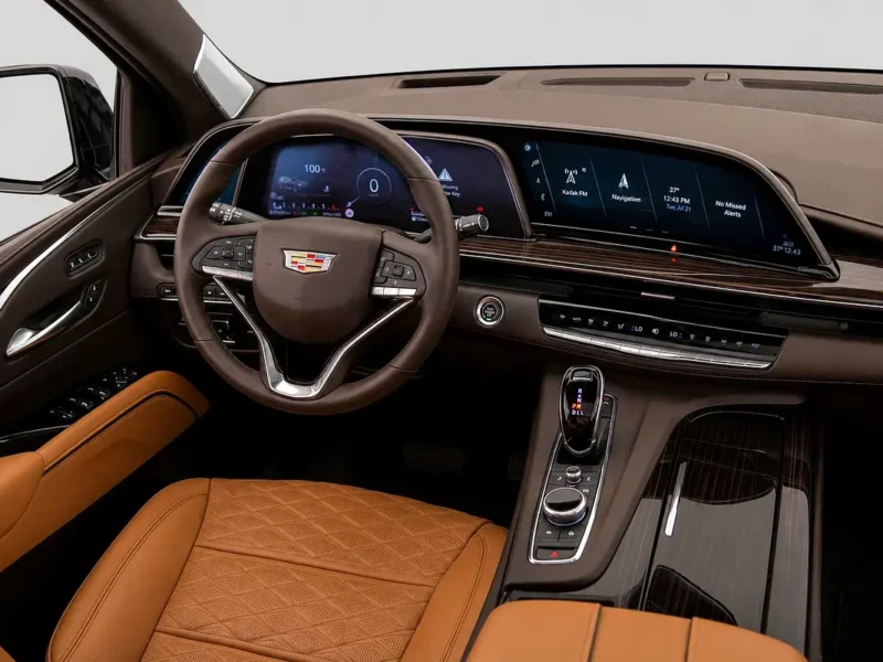 2023 Cadillac Escalade Sport Platinum 8 Cylinders Petrol Engine Black Tan SUV GCC Specs
