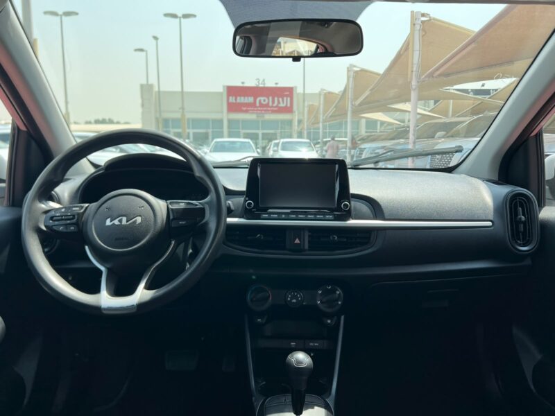2023 Kia Picanto 1.3 Litres 4 Cylinders Petrol Engine Silver Grey Hatchback GCC Specs