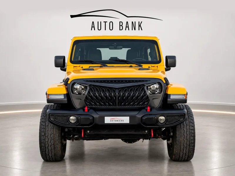 2020 Jeep Wrangler Rubicon 6 Cylinders Petrol Engine Yellow Black SUV GCC Specs Automatic