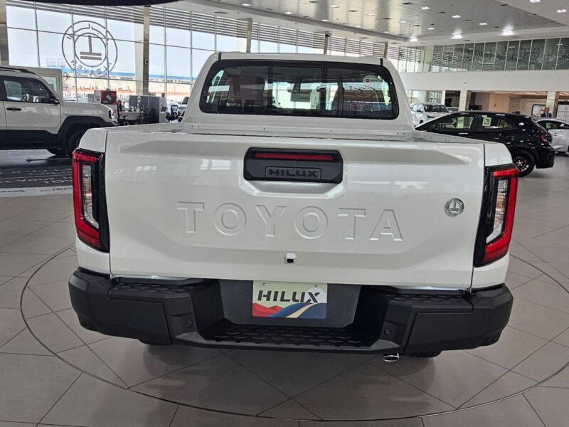 2027 Toyota Hilux 2.8 Litres 4 Cylinders Diesel Engine White Red Pickup Truck GCC Specs