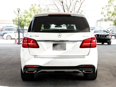2018 Mercedes-Benz GLS-Class GLS 550 8 Cylinders Petrol Engine White Beige SUV Automatic
