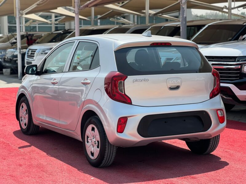 2023 Kia Picanto 1.3 Litres 4 Cylinders Petrol Engine Silver Grey Hatchback GCC Specs