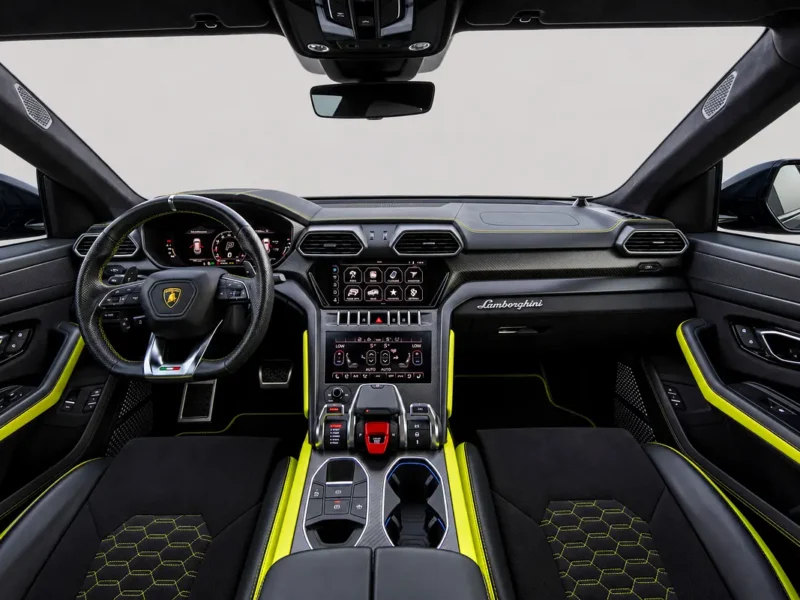 2022 Lamborghini Urus Pearl Capsule 4.0L V8 Twin-Turbo Petrol Engine Black SUV GCC Specs