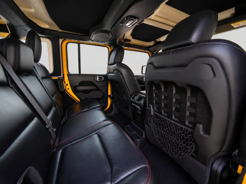 2020 Jeep Wrangler Rubicon 6 Cylinders Petrol Engine Yellow Black SUV GCC Specs Automatic