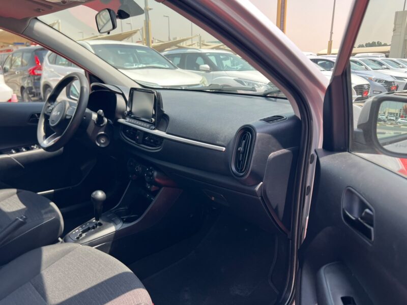 2023 Kia Picanto 1.3 Litres 4 Cylinders Petrol Engine Silver Grey Hatchback GCC Specs