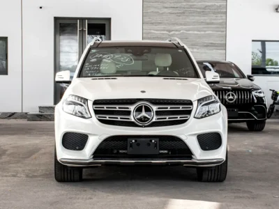 2018 Mercedes-Benz GLS-Class GLS 550 8 Cylinders Petrol Engine White Beige SUV Automatic