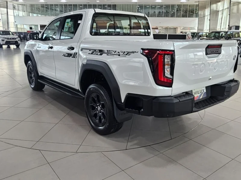 2027 Toyota Hilux 2.8 Litres 4 Cylinders Diesel Engine White Red Pickup Truck GCC Specs