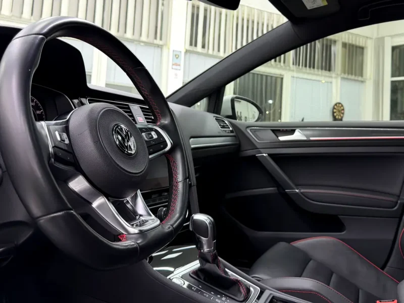 2018 Volkswagen Golf GTI 4 Cylinders Petrol Engine White Black Hatchback GCC Specs
