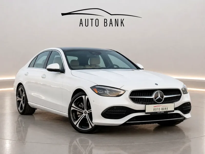 2024 Mercedes-Benz C-Class C 300 AMG 4 Cylinders Petrol Engine White-White Sedan US Specs