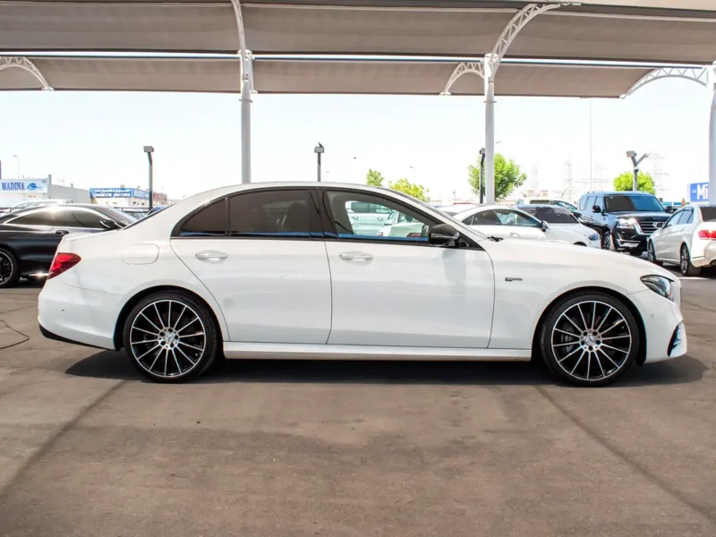 2018 Mercedes-Benz E-Class E 43 6 Cylinders Petrol Engine White Black Sedan Japanese Specs