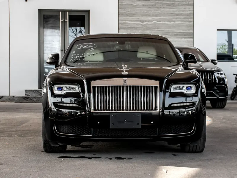 2017 Rolls-Royce Ghost Standard 12 Cylinders Petrol Engine Black Beige Sedan Automatic
