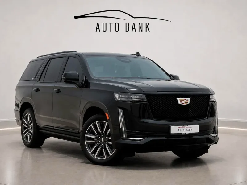 2023 Cadillac Escalade Sport Platinum 8 Cylinders Petrol Engine Black Tan SUV GCC Specs