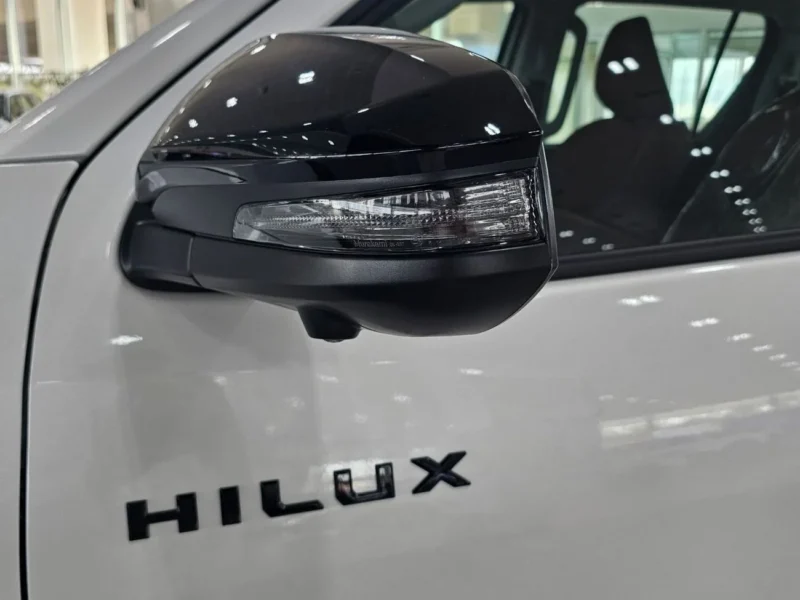 2027 Toyota Hilux 2.8 Litres 4 Cylinders Diesel Engine White Red Pickup Truck GCC Specs