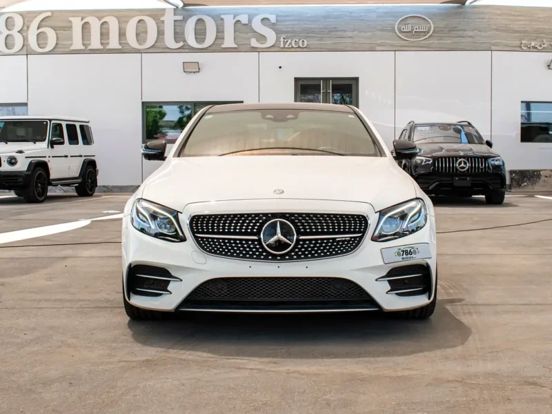 2018 Mercedes-Benz E-Class E 43 6 Cylinders Petrol Engine White Black Sedan Japanese Specs