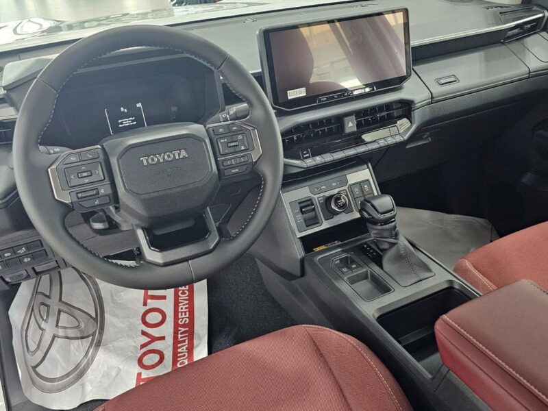 2027 Toyota Hilux 2.8 Litres 4 Cylinders Diesel Engine White Red Pickup Truck GCC Specs