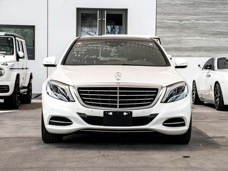 2016 Mercedes-Benz S-Class S 400 6 Cylinders Petrol Engine White Black Sedan Automatic